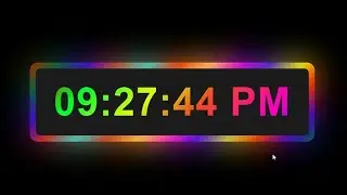 Clock Create  using JavaScript⌚|How to create a watch using javascript, html, css