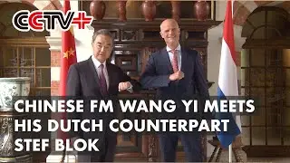 Chinese FM Wang Yi meets his Dutch Counterpart Stef Blok
