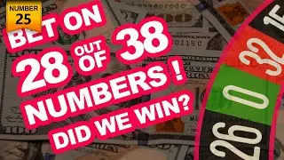 LOW ROLLER ROULETTE STRATEGY 28 NUMBERS SYSTEM - Bet With MO