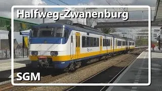 SGM halteert op station Halfweg-Zwanenburg!