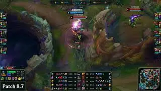 Olaf by domisumReplay full gameplay patch 8.7