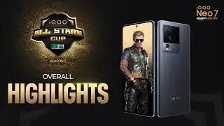 Recapping the Best Moments | IQOO All Stars Cup S3 | Overall Highlights