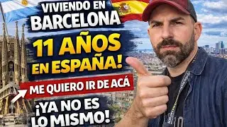 11 AÑOS EN ESPAÑA Y SE QUIERE IR DE BARCELONA 