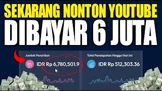 MASIH BELUM TAU YA? SEKARANG NONTON VIDEO YOUTUBE DIBAYAR DOLLAR - CARA MENGHASILKAN UANG PAKE HP