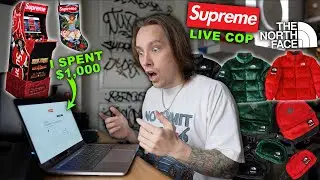 Did I Get The Supreme Arcade Game MANUAL?! Supreme The North Face Live Cop!