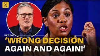 Kemi Badenoch calls for a NO CONFIDENCE vote in Starmer following Mandelson-Epstein scandal