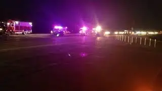 Car accident north of Jefferson City, MO