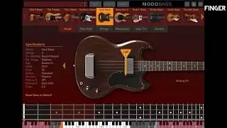 MODO BASS 各種指弾き