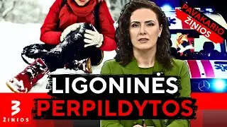 Metų pradžia &scaron;okiruoja medikus: traumuotų pacientų nebėra, kur guldyti &bull; TV3 žinios