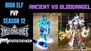 High Elf FULL PVP Set Acc Ancient vs Bloodangel Socket ¿ Rage Fighter SOCKET? Mu Online Season 12