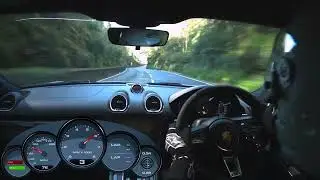 718 Cayman GTS on the IoM TT course - well a bit of it anyway