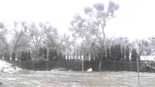 First Measurable Snow In Medford, Oregon