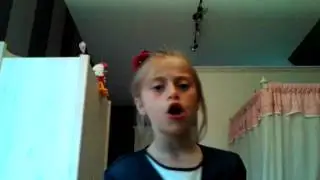 Maja leukemans 9 jaar zingt