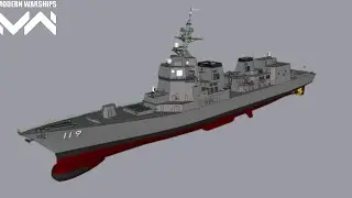 Modern Warships Asahi Class Destroyer