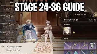 Stage 24-36 Guide - How to Cheese EASILY [Lost: Sword]