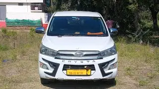 Innova Crysta Z 2018model only15.60/- lacks excellentcondition car🚗available in peddapall 6300150043