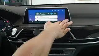 BMW iDrive NBT EVO ID6 aftermarket CARplay & Android with touch control