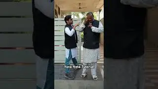 Yuva Neta Tutorial comedy #shorts