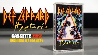 Def Leppard &ndash; Hysteria (Cassette, 1987 US Release) | Retro Rock Showcase