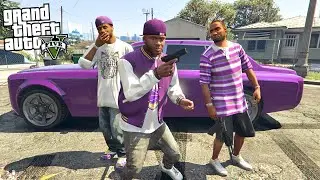 FRANKLIN JOINS BALLAS GANG IN GTA 5!!!