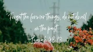 Forget the Old things and perceive the Newthings #encouragement #proheticword #springforward