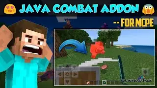 Java Combat Addon for mcpe I combat addon mcpe I minecraft java addon I mcpe java addon