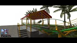 [NoLimits 2] Tropical Snake - a Kiddie Coaster