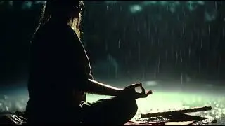 Deep Sleep Flute & Gentle Rain Sounds | Relaxing Asian Flute Meditation Music