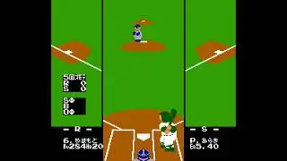 初代ファミスタ ファミリースタジアム Vs スパローズ。