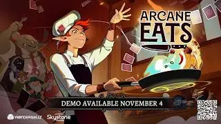 Arcane Eats Developer Spotlight at 2025 Dames4Games Ghouls 4 Games ~ Demo Coming Nov. 4th!