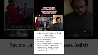 Street Preacher Confronts Jehovah Witnesses