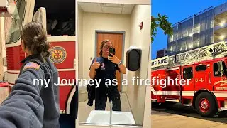 vlogmas: MY JOURNEY AS A FIREFIGHTER / what you need to know