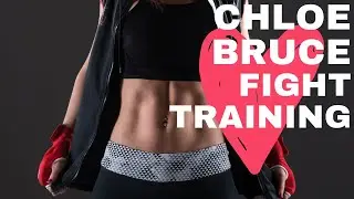 Chloe Bruce TRAINING | Stunt fight training with Chloe Bruce