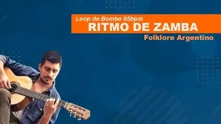 Loop de bombo 65 bpm | Ritmo de Zamba | Pista de pr&aacute;ctica