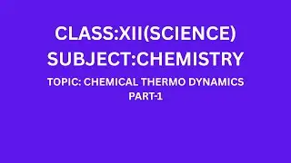 Solution of a problem on Chemical Thermodynamics