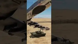 DCS World: Т-72Б получил от штурмовика
