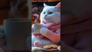 A Cozy Evening with Chef Whisker | Cocoa, Cookies & Snowy Vibes ❄️🍪