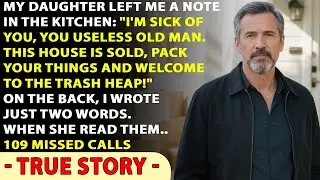 “Your Place Is in the Trash!” My Daughter Said as She Kicked Me Out—So I Replied… | TRUE STORY