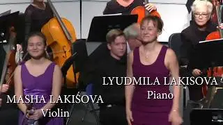 Lyudmila and Masha Lakisova Double Concerto in D Minor - Mendelssohn