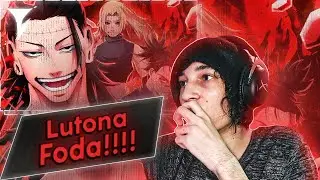 (quase) REACT Mau Presságio (Kenjaku Vs Choso e Yuki) Ft. @Chrono0 e @ALBKMUSIC | D.Y.A