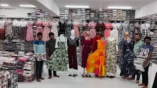 Chickpet Bangalore Biggest Wholesale Shop 100Rs/ Western Tops,Ladies Jeans,Dupatta,Leggins,Jeggins