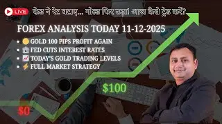 Forex Analysis Today 11-12-2025 | Gold 100 Pips Profit Again |How to Trade Gold Today