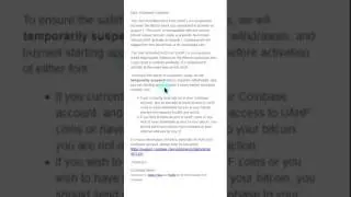 Bitcoin hard fork UAHF August 1 email from coinbase
