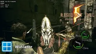 Winlator 11 | Gameplay Resident Evil 5 Gold Edition | Snapdragon 6 Gen 1