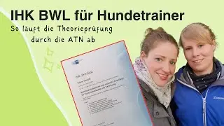 ❌ Hundetrainer Prüfung 👉Das kommt auf Dich zu. 📝Theorie BWL der ATN,