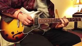 Gibson ES-335 P90 Blues Backing track