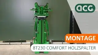 Montage 8T230 COMFORT Holzspalter | ACG Holten #Gartenmaschine #holzspalter #spaltmachine #brennholz
