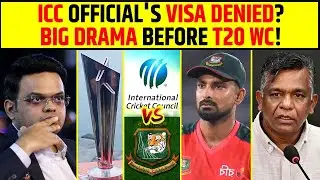 ICC OFFICIAL'S VISA DENIED? BIG DRAMA BEFORE T20 WC! #icc #t20worldcup2026 #bcb