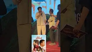 Did you hear Mammookka say the name of the movie starring Indrans Chettan ❤️ Aashan Movie Promotion