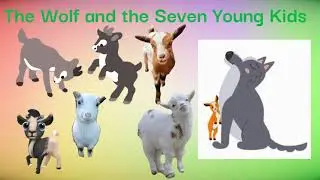 The Wolf and the Seven Young Kids - German fairy tale / bedtime story for kid / audiobook for child